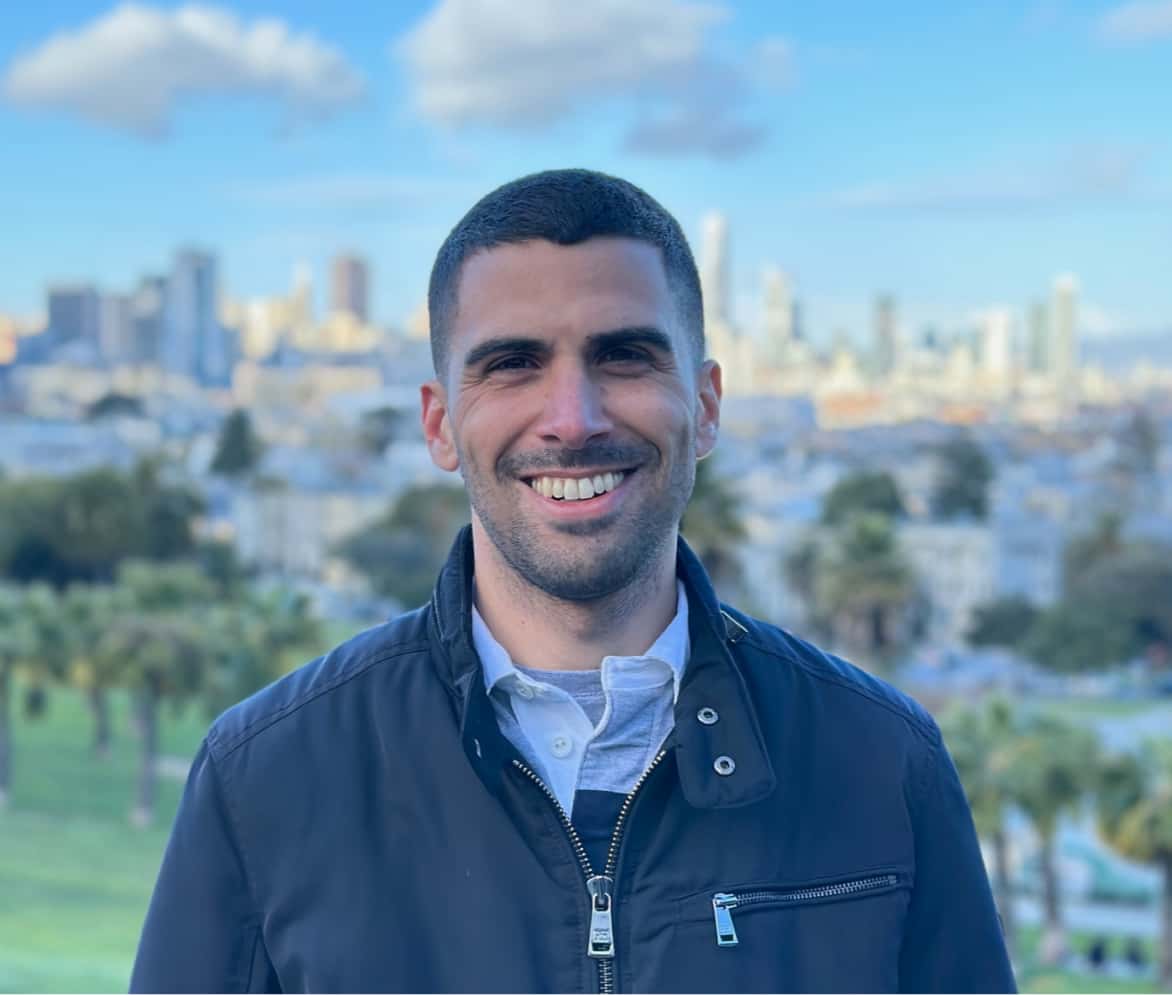 Abimael Barea in Dolores Park, SF