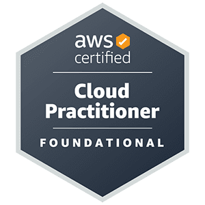 AWS Cloud Practitioner Certification Logo