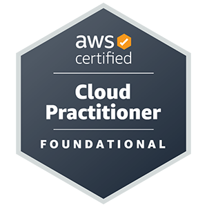 AWS Cloud Practitioner Certification Logo